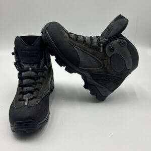 Scarpa ZG Gore-Tex XCR Gray Suede Lace Up Hiking Boots Womens Size 7.5 EU 39